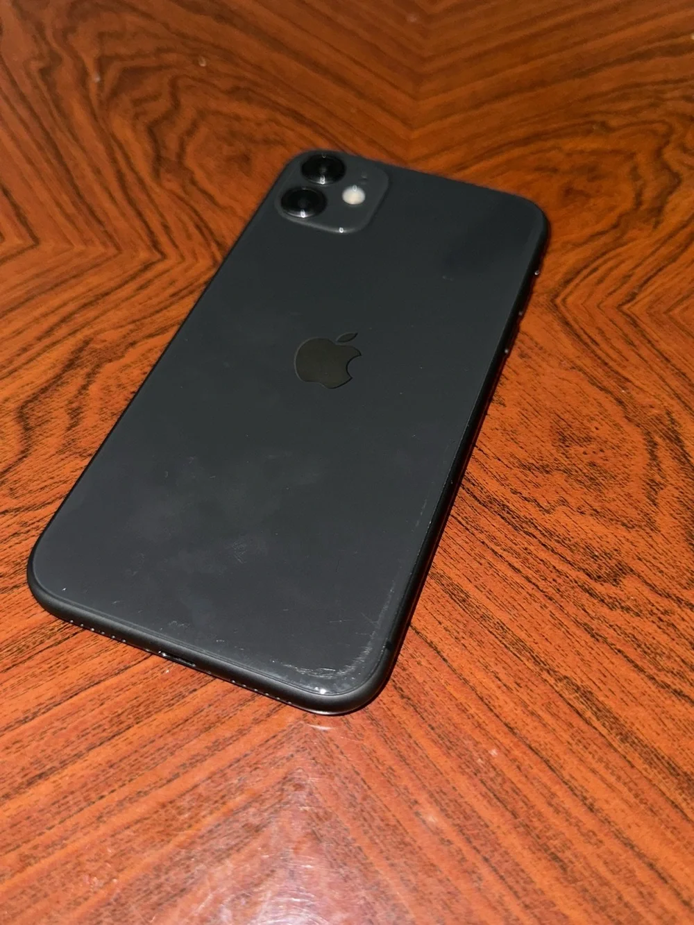 Apple iPhone 11 64gb Black Back and Colorful App Display Unlock to any carrier!